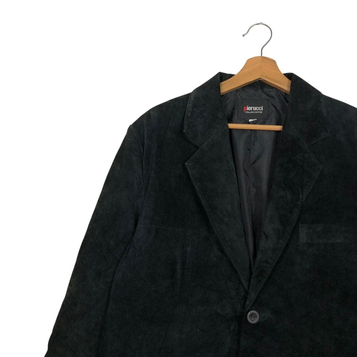 Japanese Brand 🔥VINTAGE SUEDE LEATHER JACKET PIERUCCI ITALIAN ISSEY MIYAKE Size L / US 10 / IT 46 - 9 Thumbnail