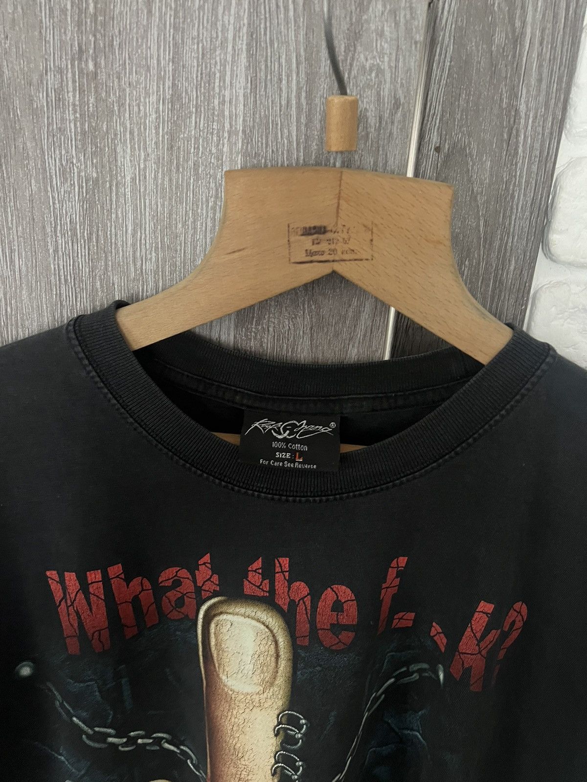 Band Tees × Vintage Rock chang t shirt band tees rock what fuck Size US L / EU 52-54 / 3 - 5 Thumbnail