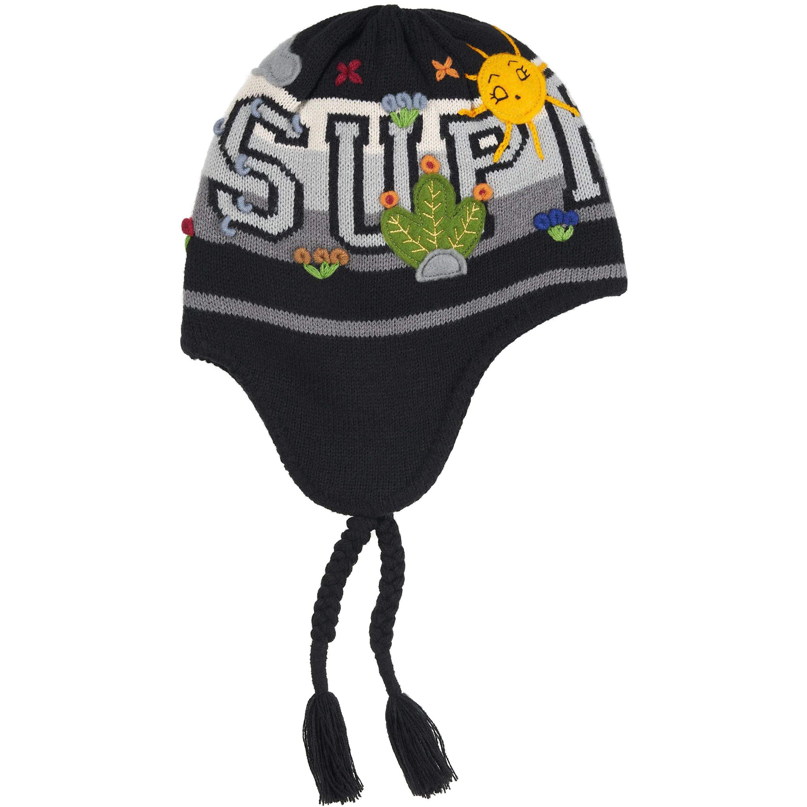 Supreme Supreme Felt Appliqué Earflap Beanie Size ONE SIZE - 1 Thumbnail
