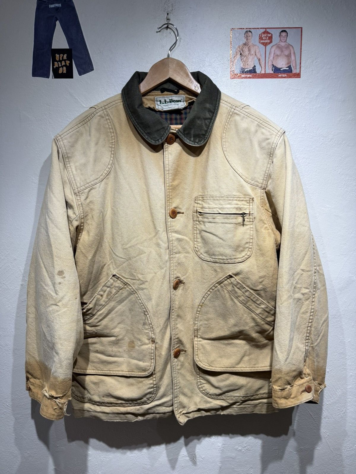Vintage 90s Ll Bean Chore jacket