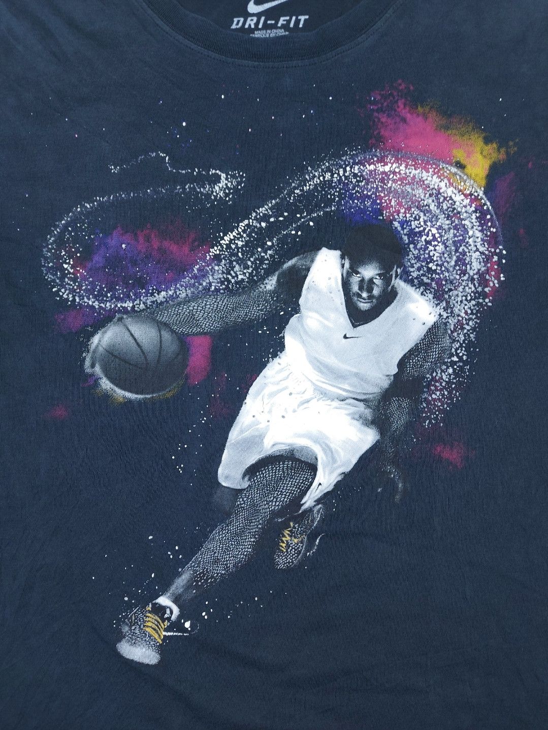 Nike × Vintage Nike Dri-Fit Kobe Bryant Space TEE Size US M / EU 48-50 / 2 - 2 Thumbnail