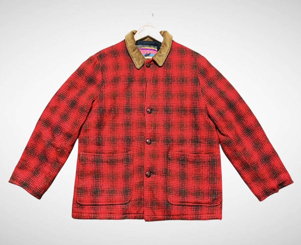 Carhartt Vintage Santa Fe Trail Wool Plaid Jacket Size US L / EU 52-54 / 3 - 3 Thumbnail