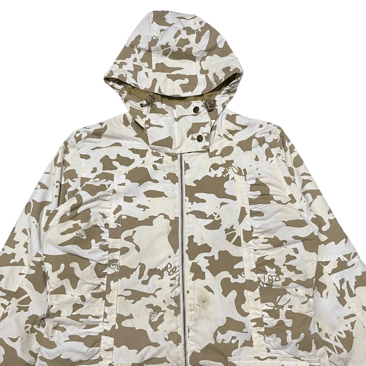 Quiksilver Vintage Roxy Limited Snow Jacket Camo Size US L / EU 52-54 / 3 - 2 Thumbnail