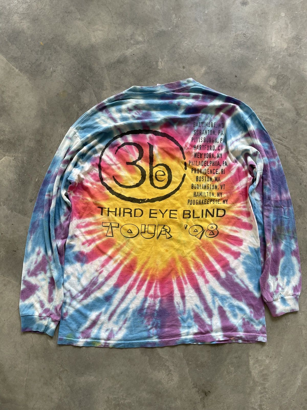 Band Tees × Delta × Vintage Vintage 90s Smash Mouth & Third Eye Blind “TOUR” Band Tees Size US L / EU 52-54 / 3 - 4 Thumbnail