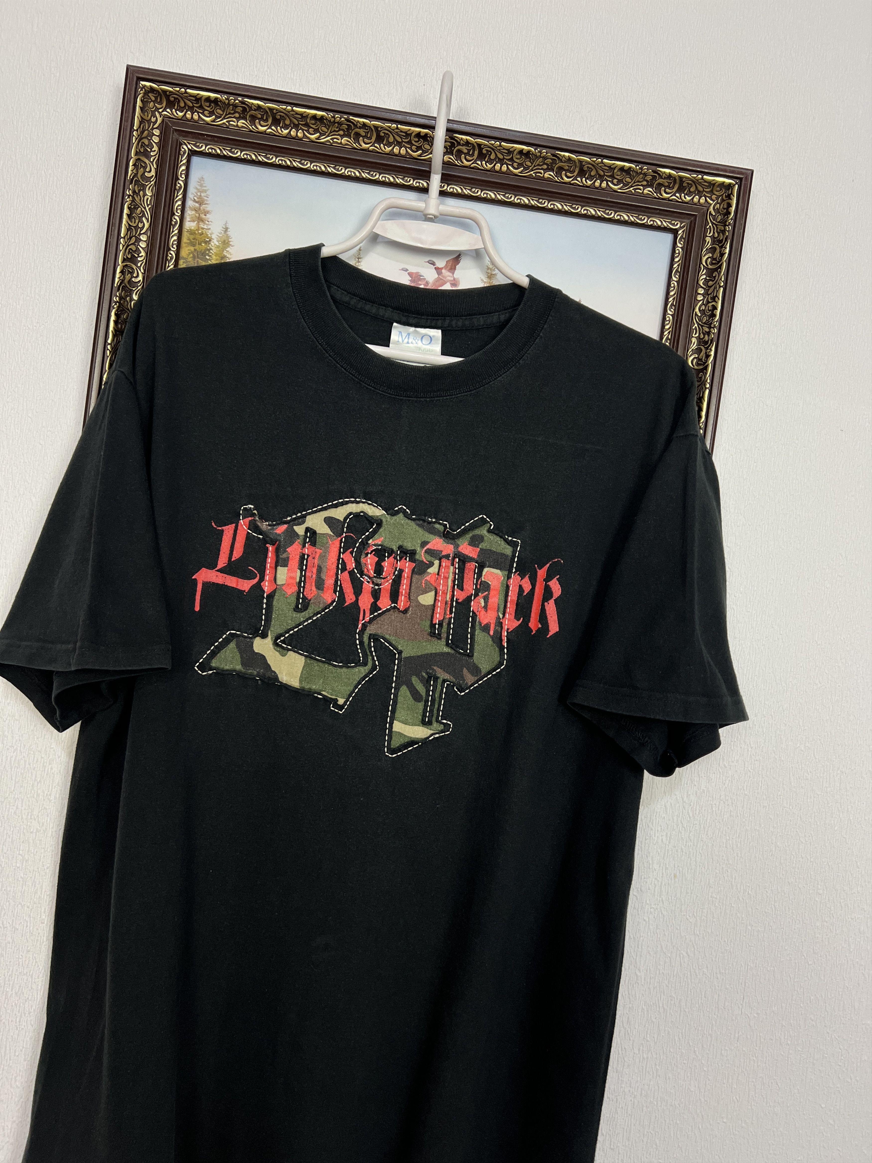 Vintage Vintage Linkin Park Meteora Big Logo Band Shirt Tee Rare Size US L / EU 52-54 / 3 - 3 Thumbnail
