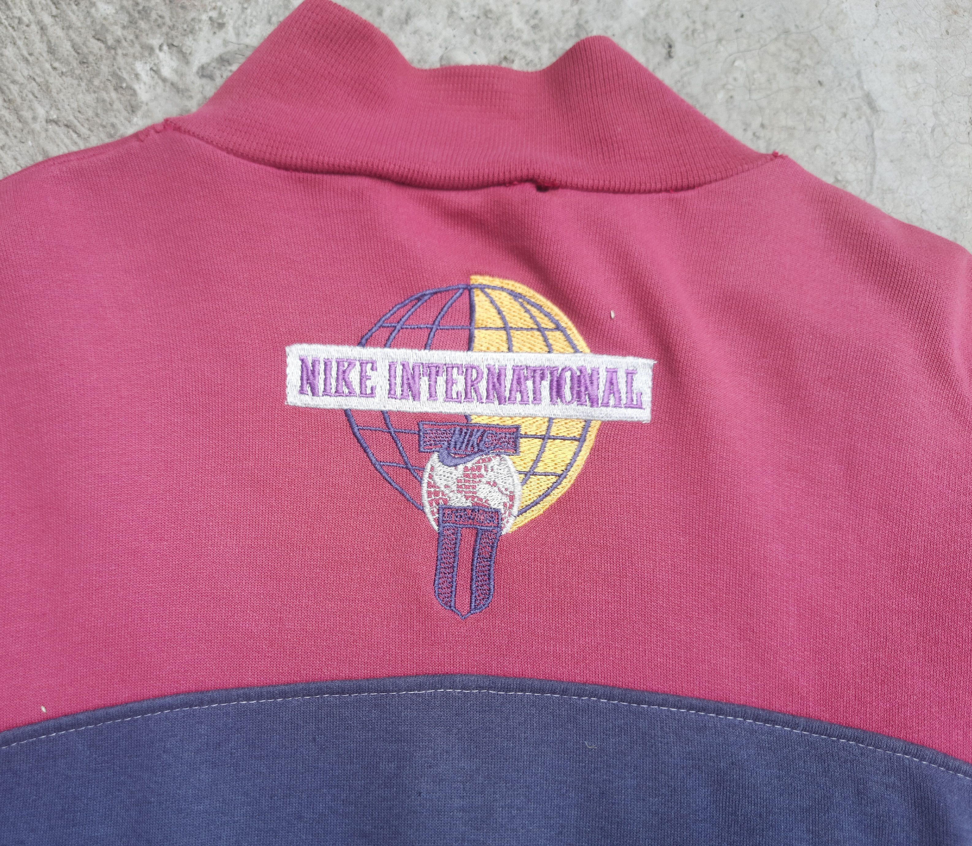 Nike Vintage Nike International Zipp Sweatshirts Hoodie Size US M / EU 48-50 / 2 - 4 Thumbnail