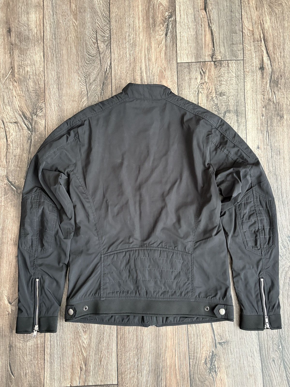 Diesel Diesel Leather Patch Logo Teflon System Moto Racing Jacket Size US M / EU 48-50 / 2 - 10 Thumbnail