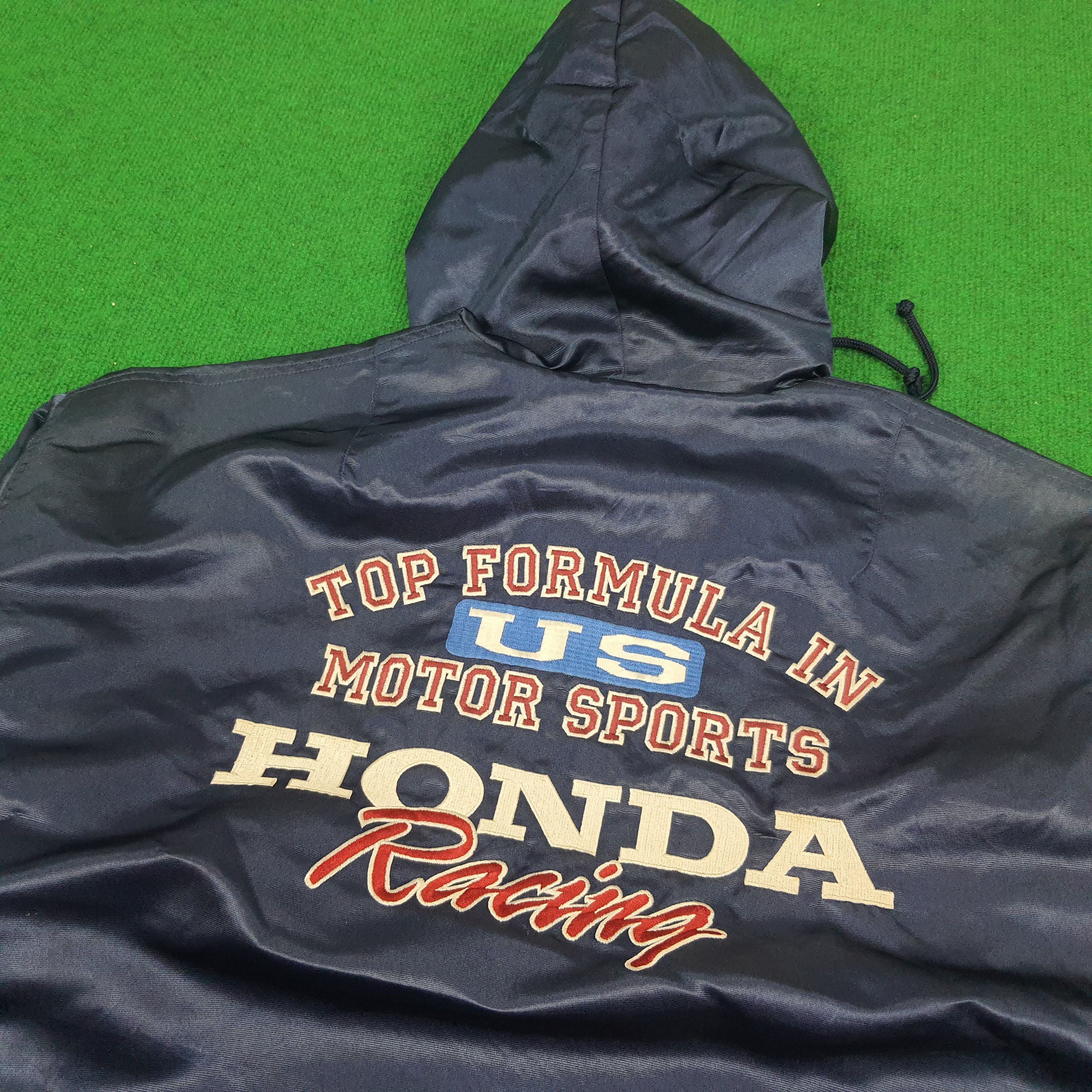 Honda Vintage HONDA US Motorsports Racing Motorcycle Jacket Size US XL / EU 56 / 4 - 2 Thumbnail