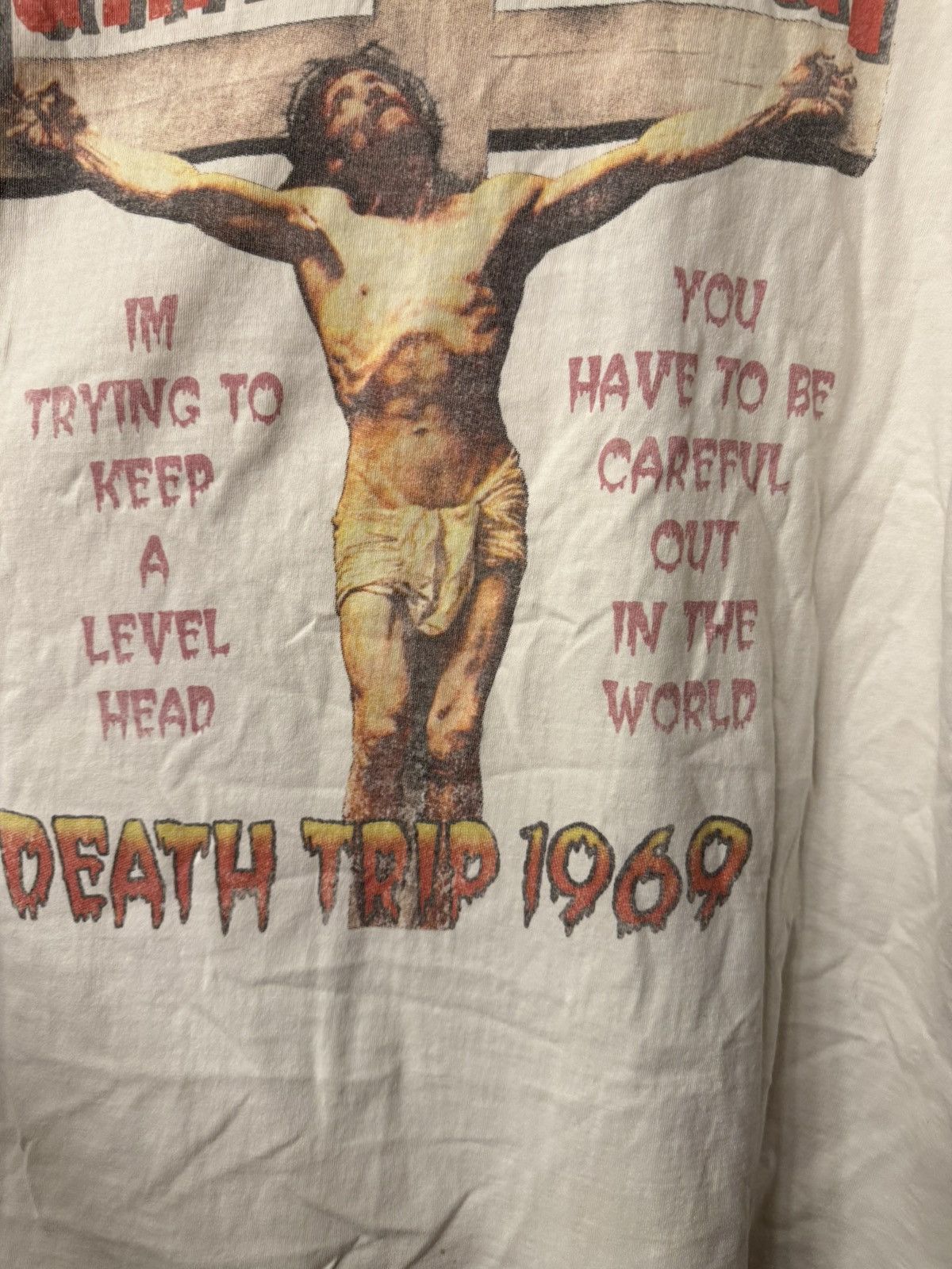 Saint Michael Saint Michael Saint War Death Trip Tee Size XXL Size US XXL / EU 58 / 5 - 6 Thumbnail