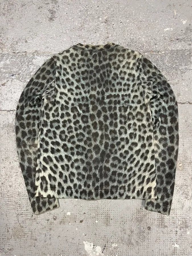 Just Cavalli AW2014 Cavalli Green Leopard Cardigan Size XS / US 0-2 / IT 36-38 - 2 Thumbnail