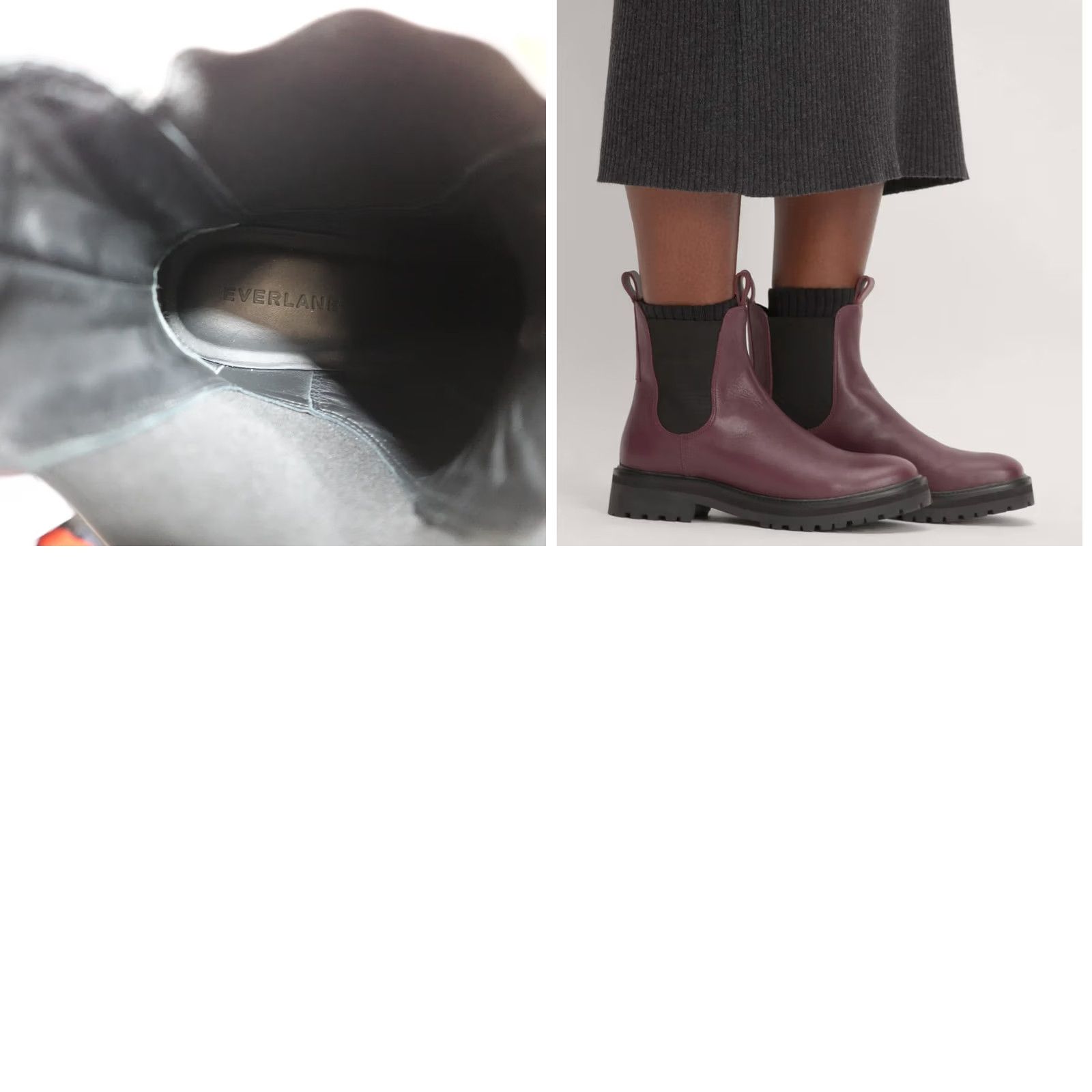 Everlane Everlane Boots Chelsea 8 Red Leather Chelsea Women's Boots Size US 8 / IT 38 - 8 Thumbnail