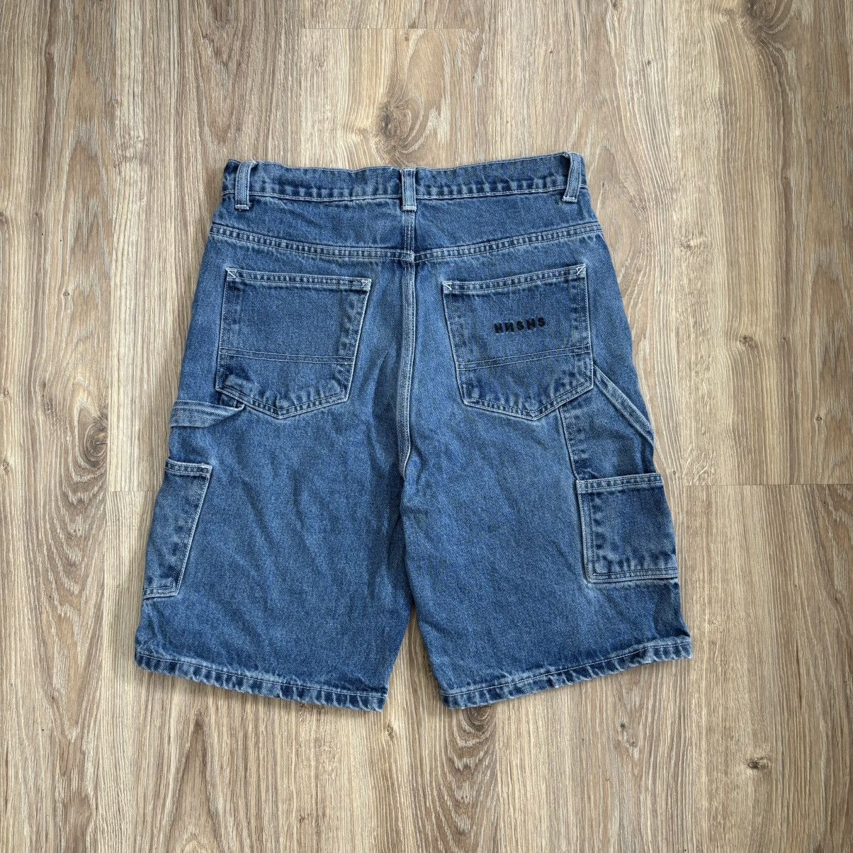 NNSNS polar style carpenter jeans shorts y2k hiphop rap