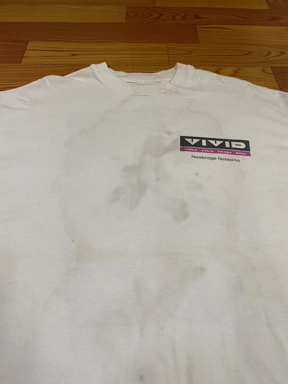 Hanes × Vintage Vintage Vivid Atm Lan Tee Size US XL / EU 56 / 4 - 5 Thumbnail