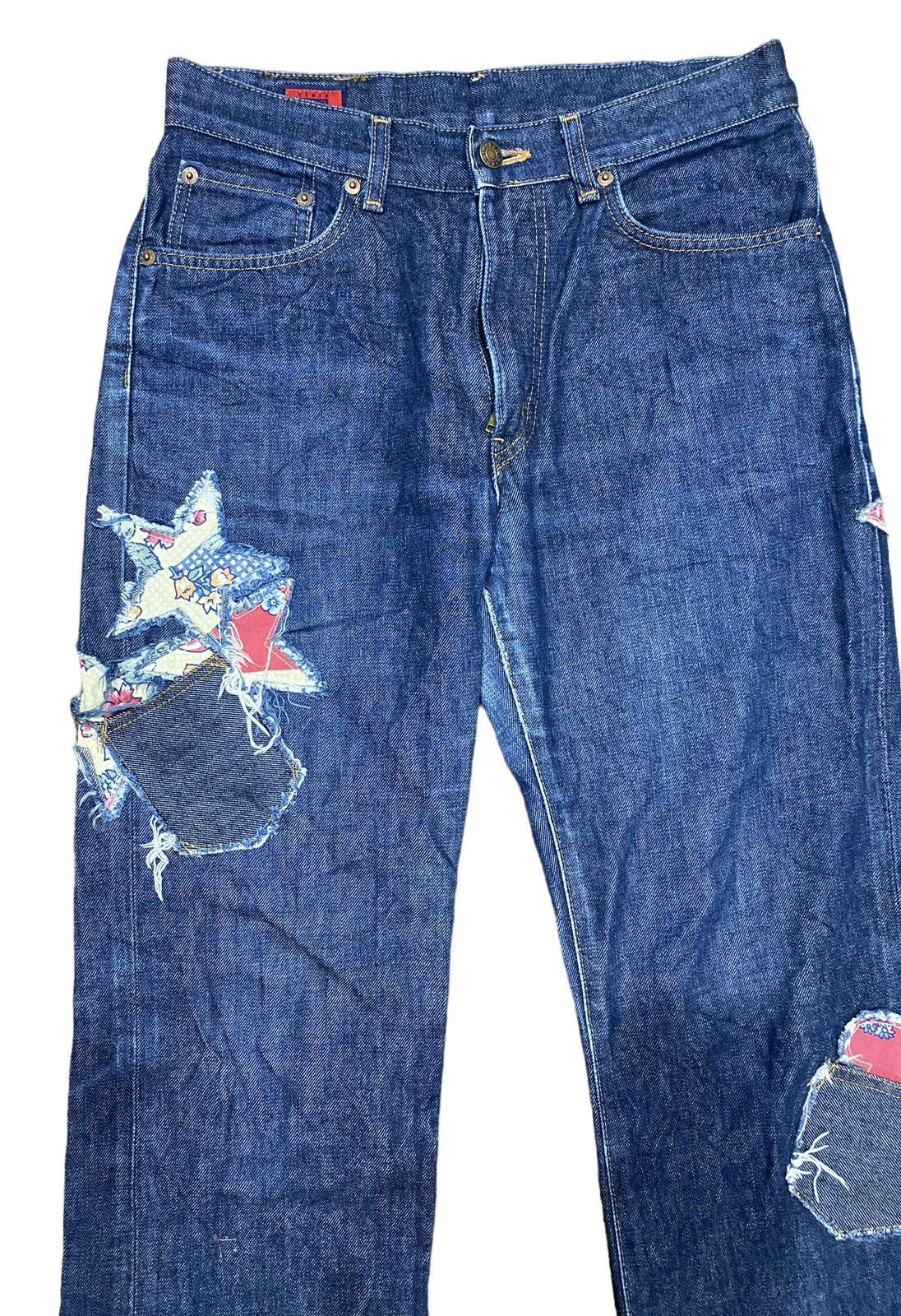 Edwin Miss Edwin Jeans Custom Pathces Badge Size 30" / US 8 / IT 44 - 6 Thumbnail