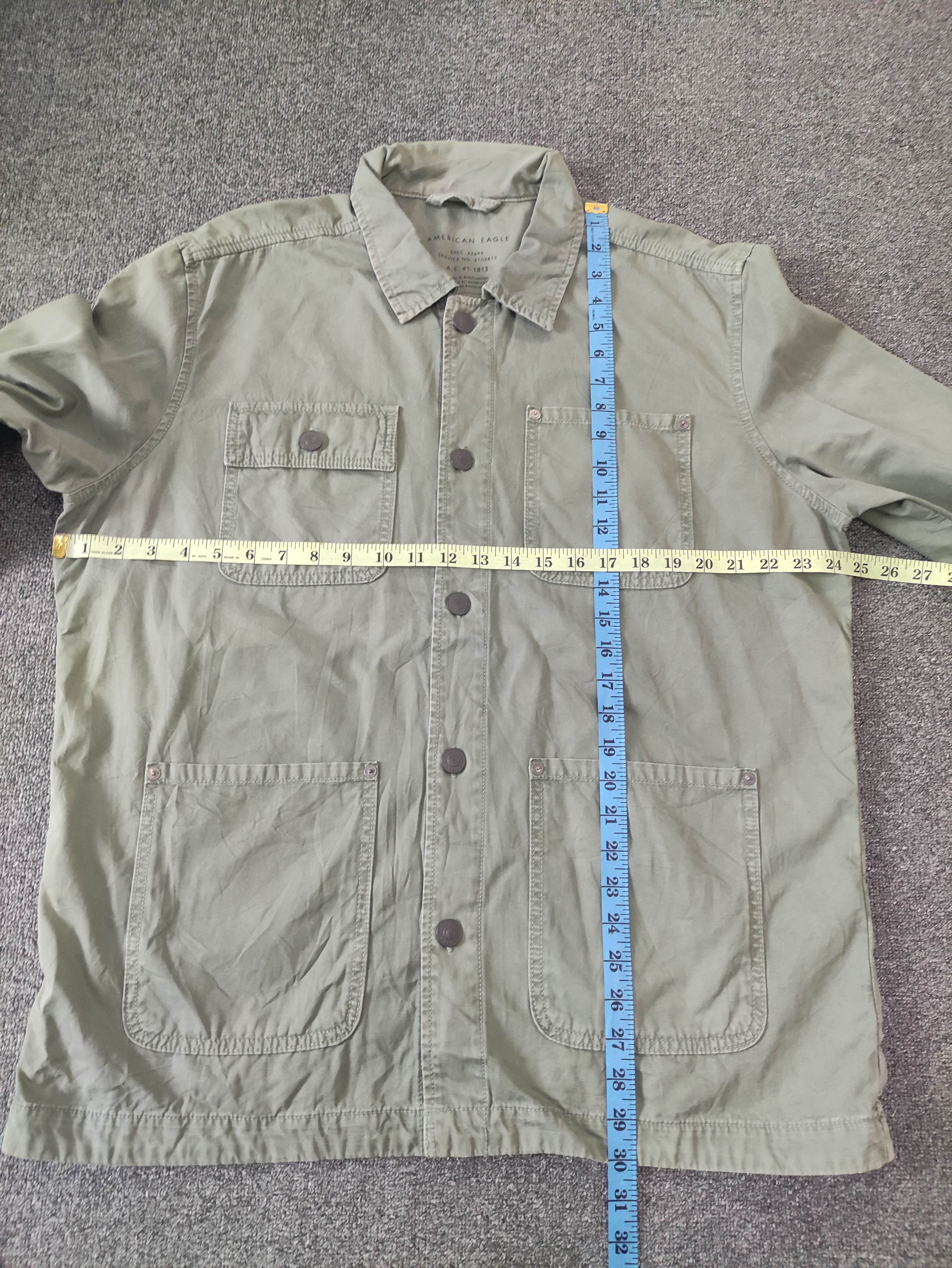American Eagle Outfitters Vintage American Eagle Chore Jacket Cotton Size US L / EU 52-54 / 3 - 11 Thumbnail