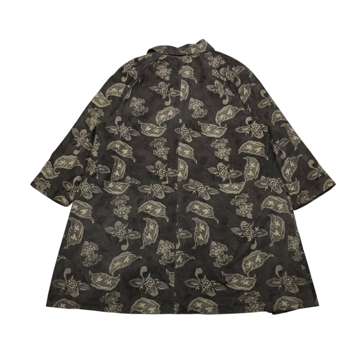 Japanese Brand 🔥VINTAGE LONG JACKET OVERPRINT YUKI BELLE ISSEY MIYAKE Size M / US 6-8 / IT 42-44 - 2 Thumbnail