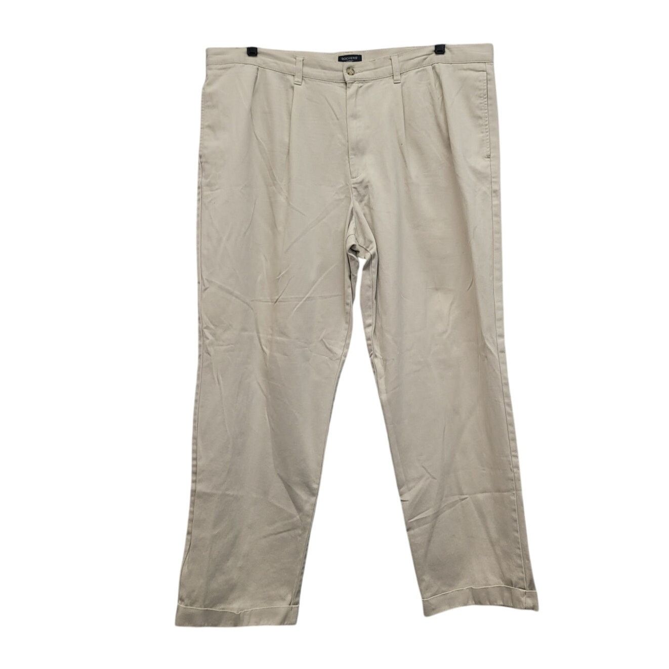 Dockers Dockers Mens 42 X 32 Cotton Pleated Front Hemmed Dress Pants Size US 42 / EU 58 - 1 Thumbnail