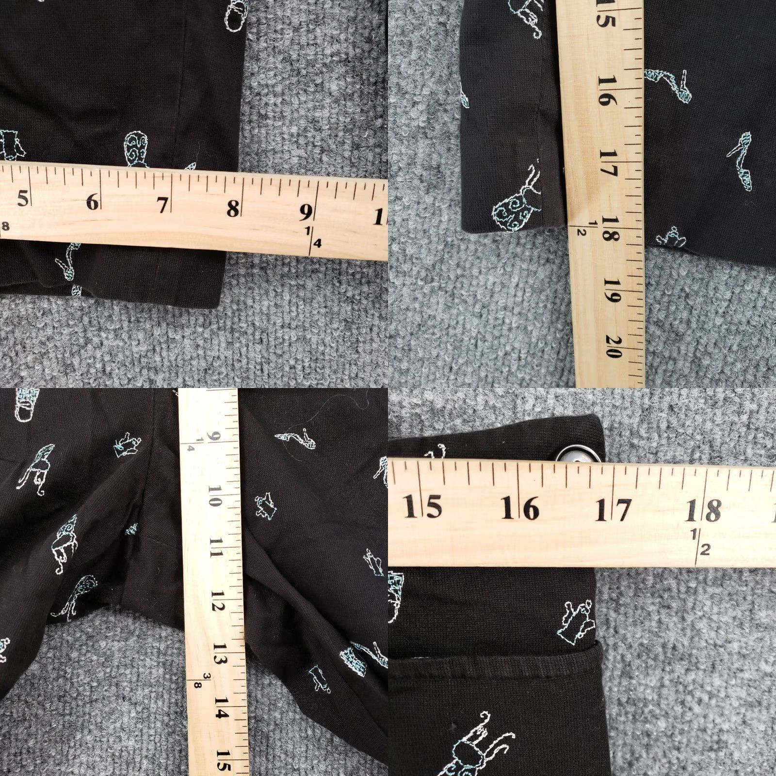 Ann Taylor Ann Taylor Loft Petite Black Skimmer Shorts Womens 14P High Rise Casual Travel Size 36" / US 14 / IT 50 - 8 Thumbnail