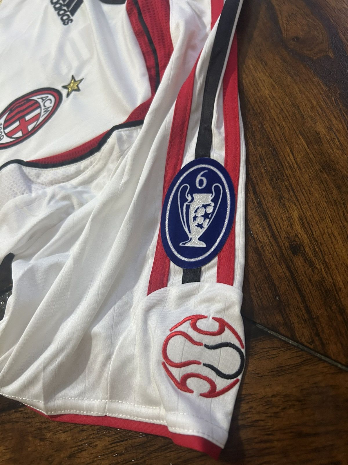 Adidas AC Milan 2006-07 Kaka #22 Away Jersey Milan Jersey Size US XXL / EU 58 / 5 - 4 Thumbnail