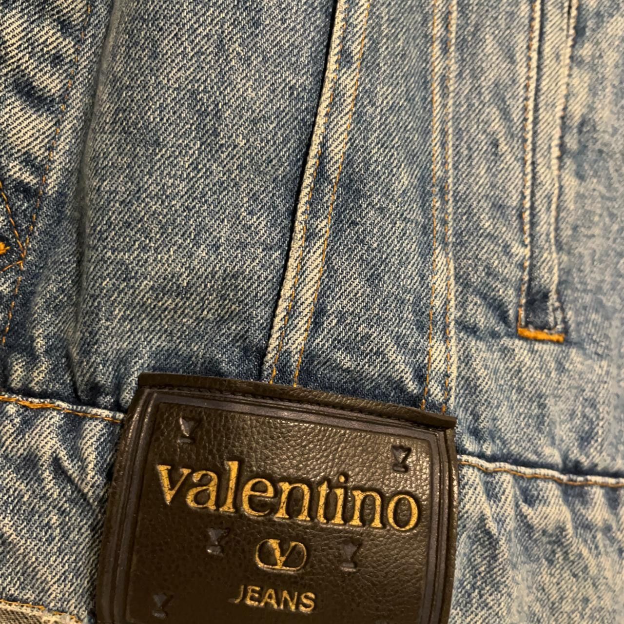 Valentino Valentino Denim Jacket Size US L / EU 52-54 / 3 - 2 Thumbnail