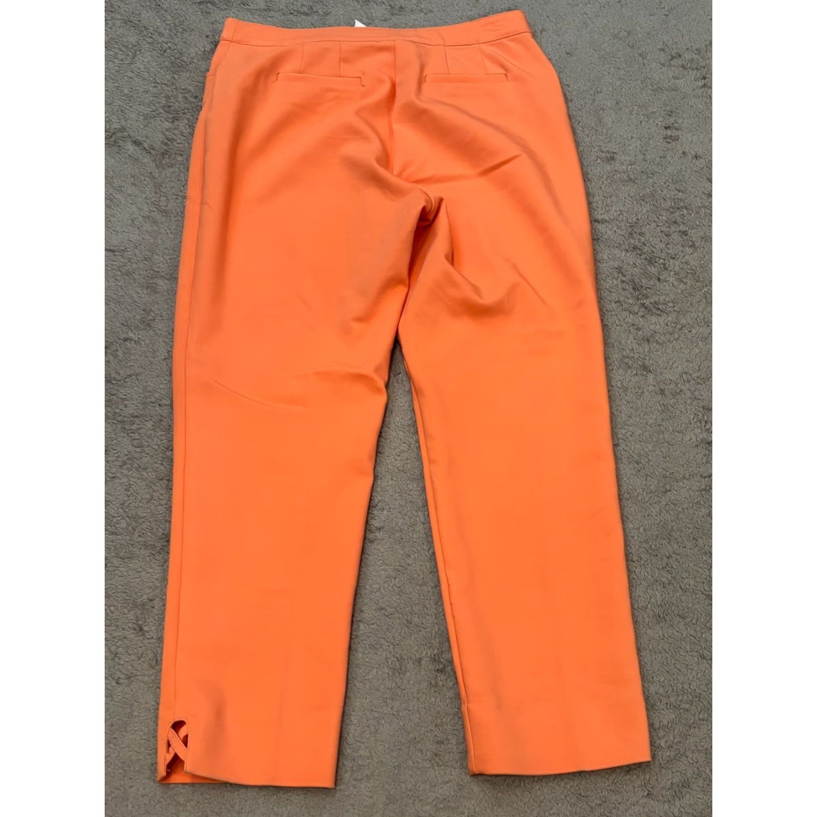 Vintage VINTAGE? (No) Ruby Rd Pants Womens 6P Petite Orange Peach Ankle Slacks Career Office Shirt? Size 28" / US 6 / IT 42 - 6 Thumbnail
