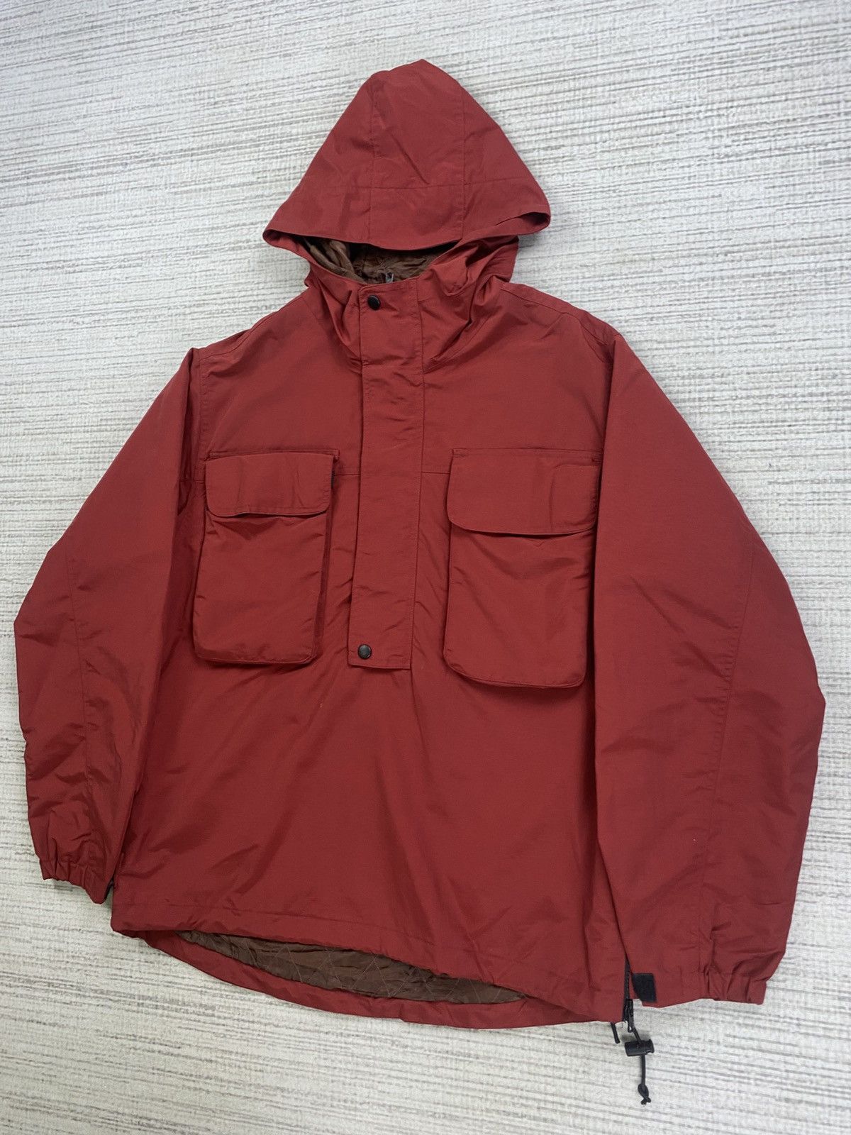 Japanese Brand 🔥Corisco Breasted Pocket Halfzip Pullover Anorak Jacket Size US M / EU 48-50 / 2 - 4 Thumbnail