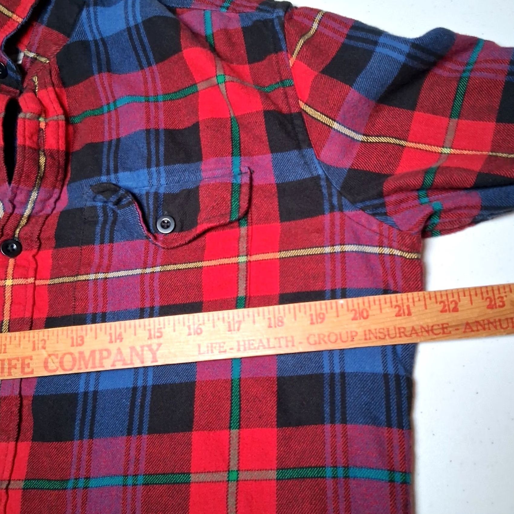 American Eagle Outfitters VINTAGE American Eagle Outfitters Shirt Flannel Button-Up Plaid Red Blue M Classic Fit Men Pocketed Casual Winter Fall Spring Size US M / EU 48-50 / 2 - 5 Thumbnail
