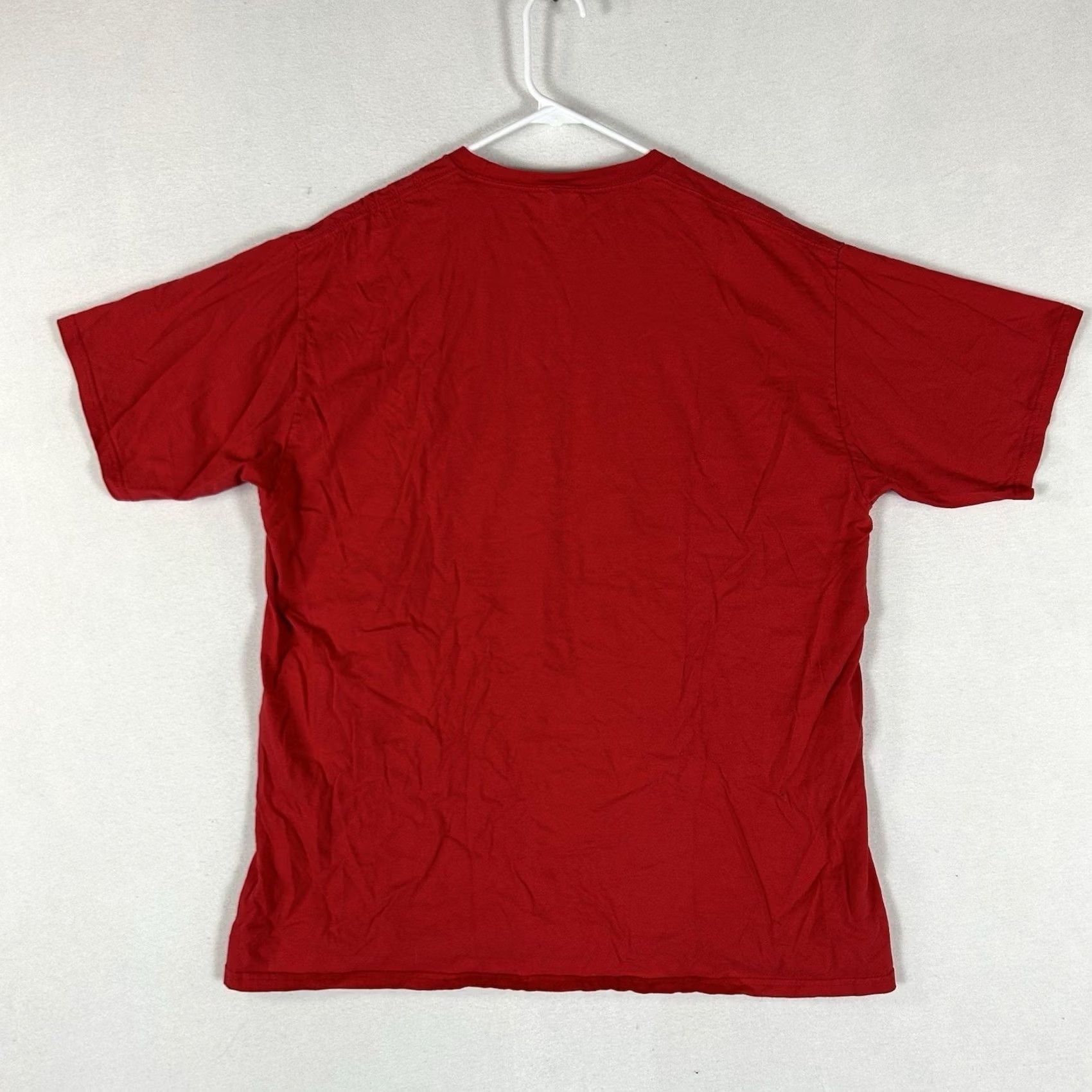 Port & Company Pringles T-Shirt Mens XL Red Short Sleeve Graphic 100% Cotton Crew Neck Top Casual Size US XL / EU 56 / 4 - 5 Thumbnail