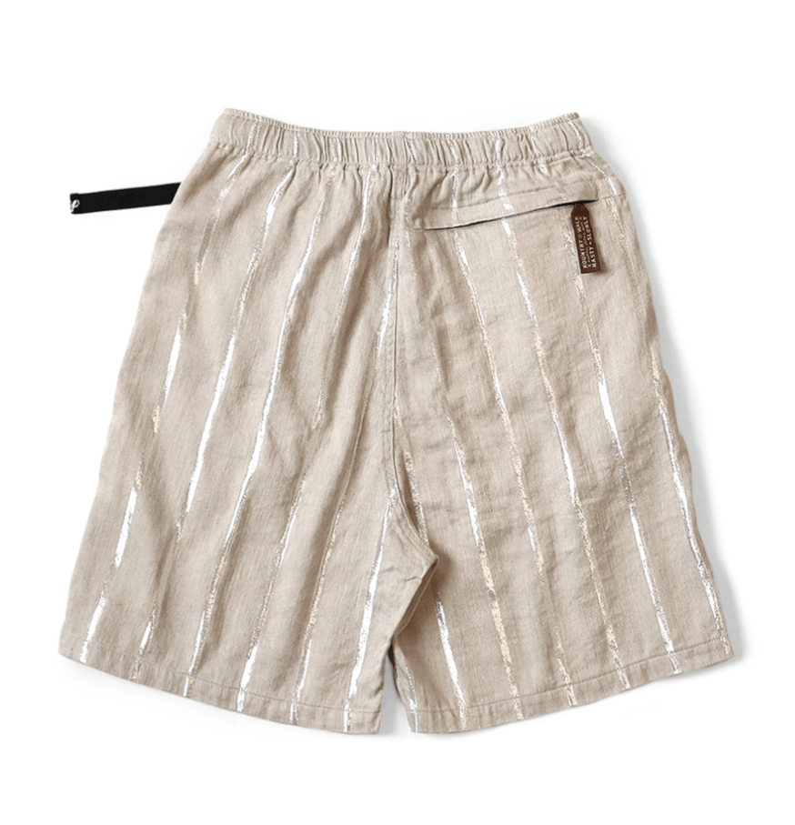Kapital Linen Glitter Fillies Stripe Easy Shorts Size US 34 / EU 50 - 2 Thumbnail