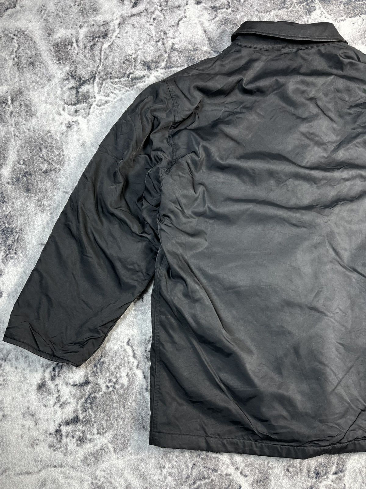 Valstar Reversible Wool Jacket Raincoat Side Italian Made Boxy Fit Size US L / EU 52-54 / 3 - 17 Thumbnail