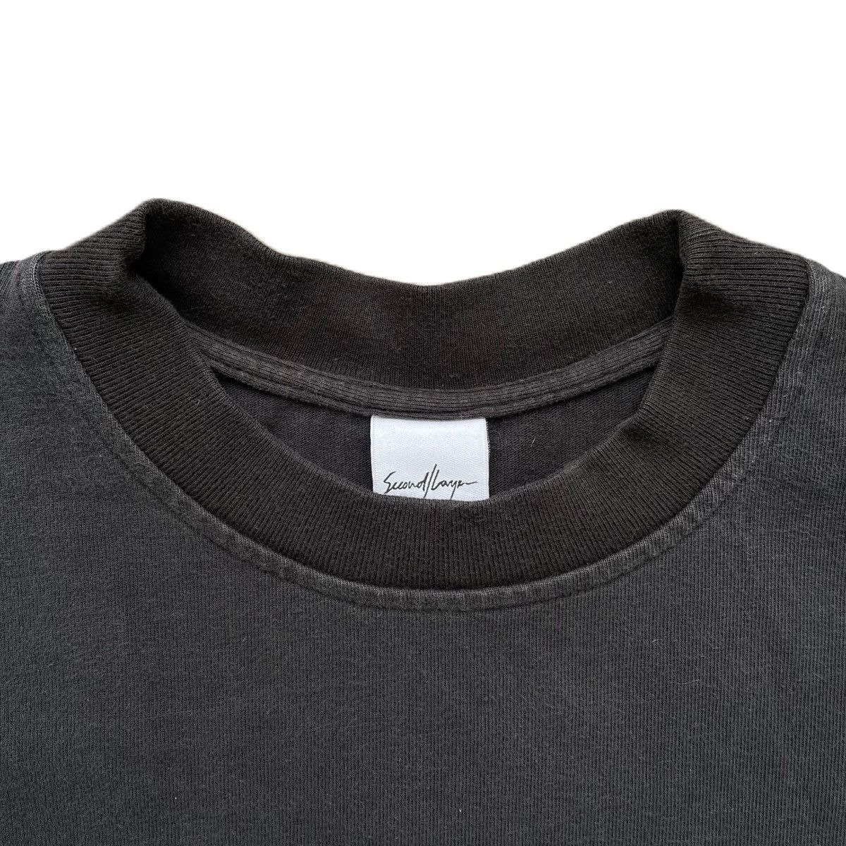 Second/Layer Embroidered Logo Shirt Size Small