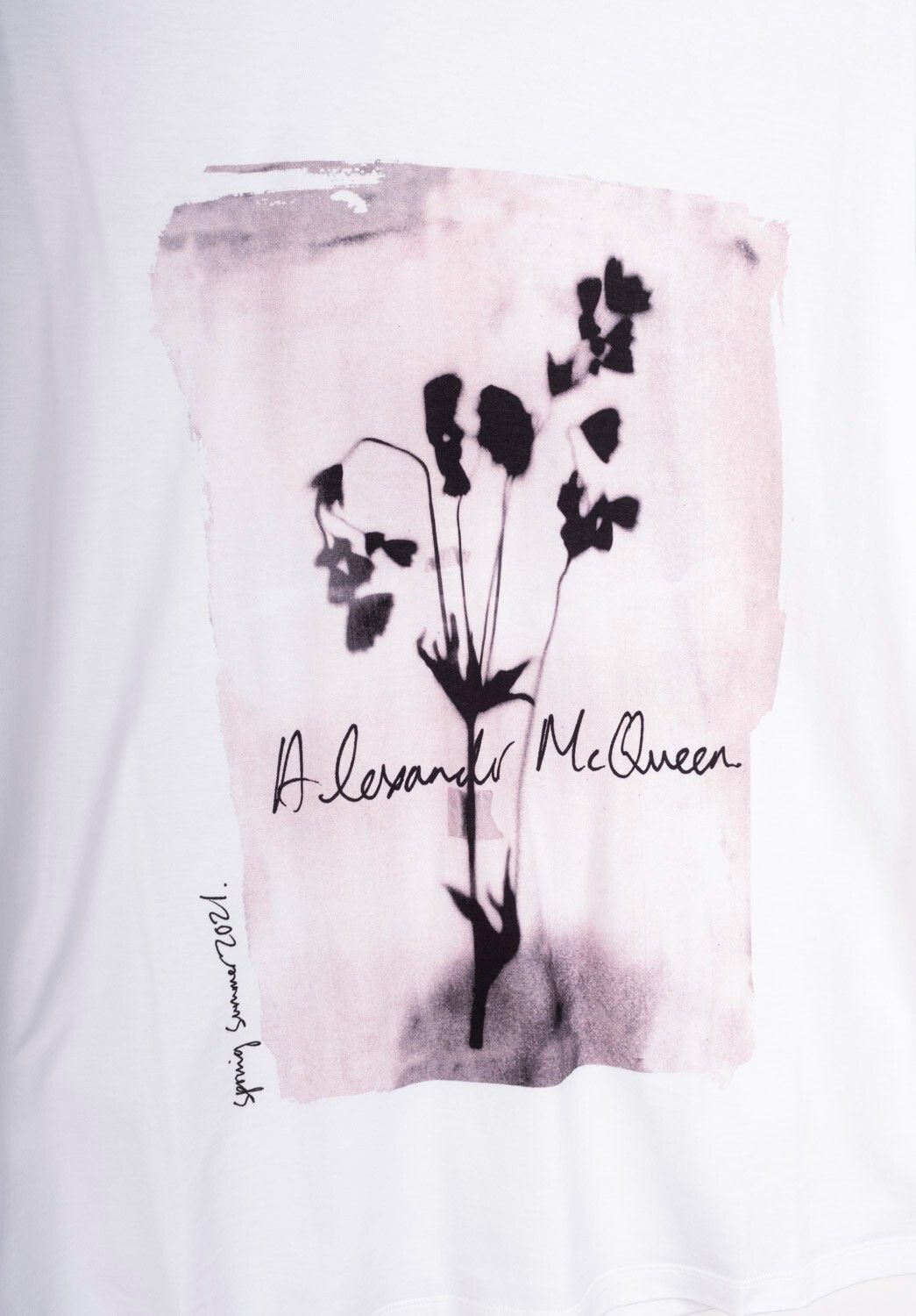 Alexander McQueen New Original Alexander McQueen White Women T Shirt 40 L B183 Size L / US 10 / IT 46 - 4 Thumbnail