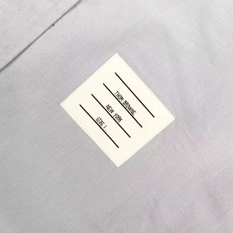 Thom Browne Thom Browne Blue striped armband shirt Size US S / EU 44-46 / 1 - 4 Thumbnail