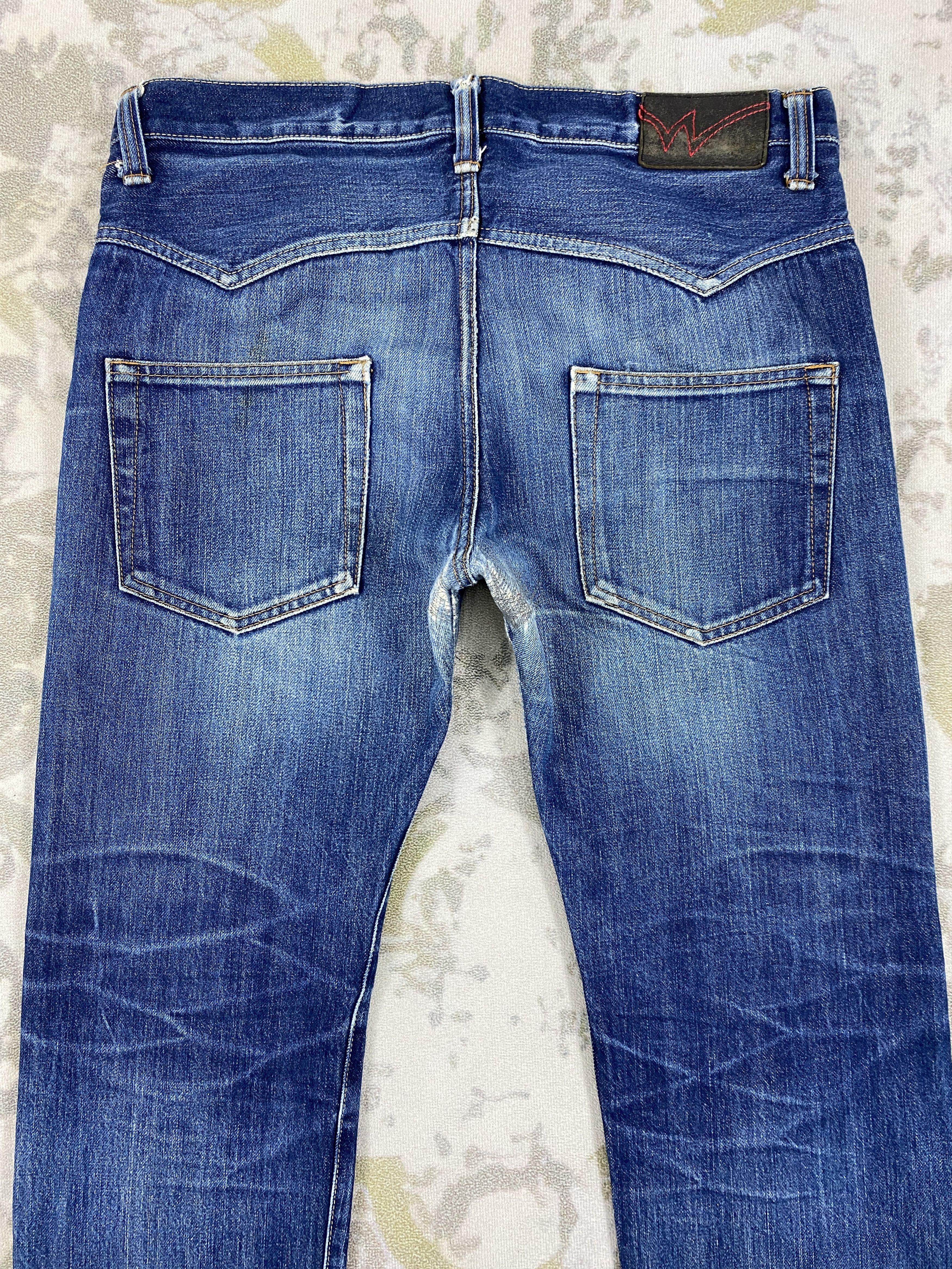 Japanese Brand Redline Japanese Brand Vintage Jeans 35x31.5 Denim- JN3545 Size US 35 - 4 Thumbnail