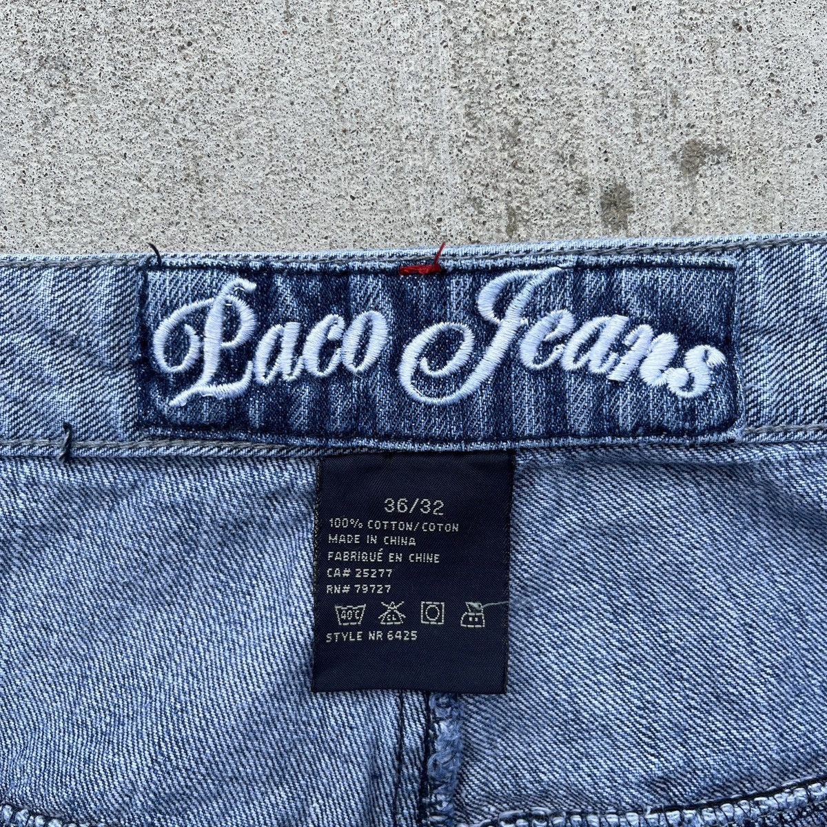 JNCO Vintage Paco Jeans Baggy Size US 36 / EU 52 - 12 Thumbnail
