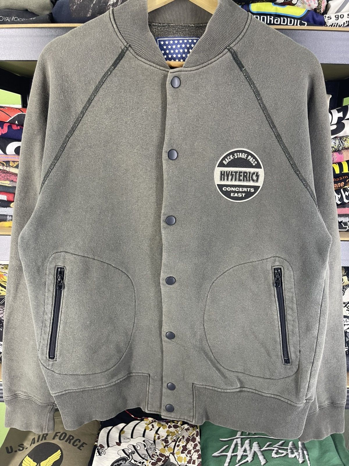 Hysteric Glamour Vintage Hysteric Glamour Rainbow Logo Concerts East Varsity Size US M / EU 48-50 / 2 - 9 Thumbnail