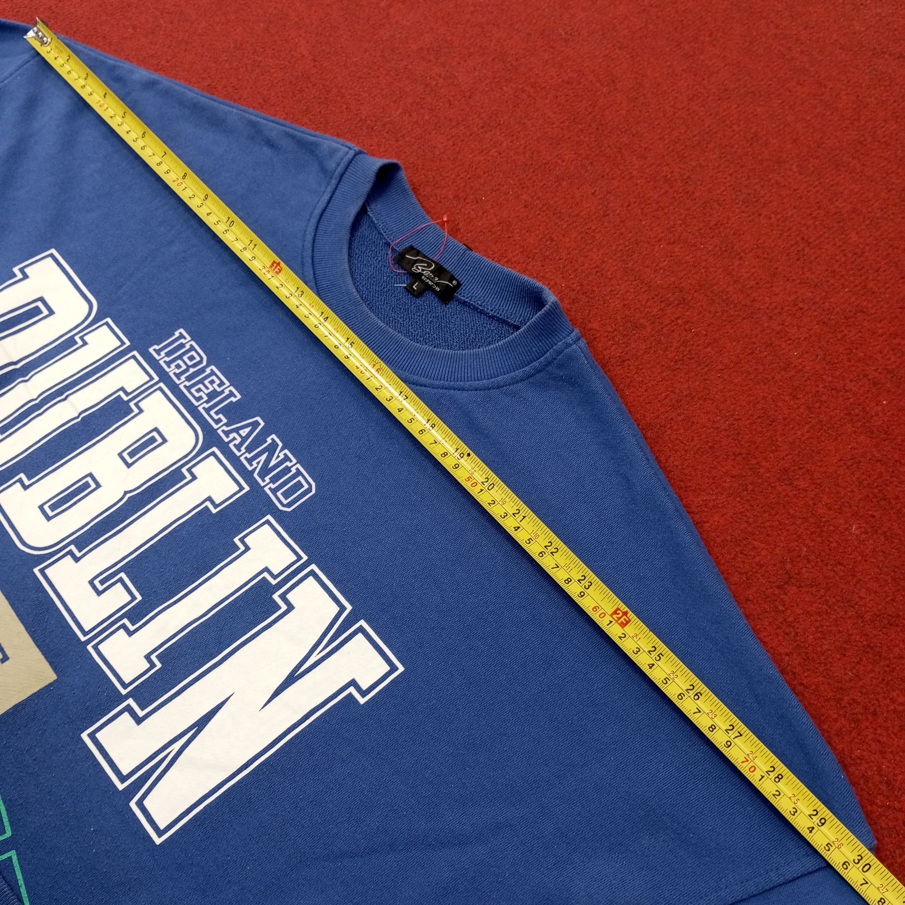 Vintage Ireland Dublin Streetwear Sweatshirt c240n1 Size US XL / EU 56 / 4 - 8 Thumbnail