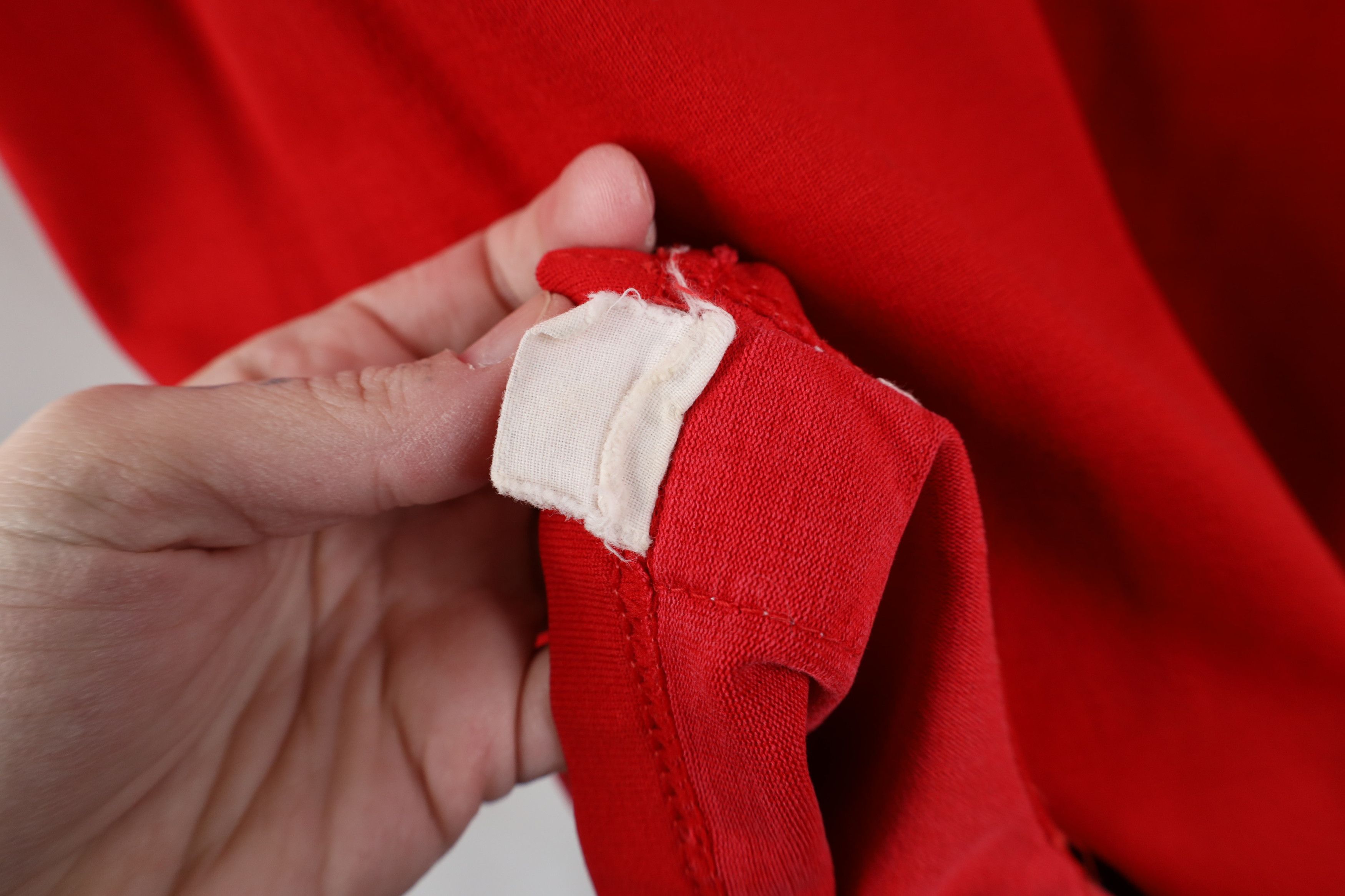 Vintage Vintage 50s 60s Durene Rayon Basketball Jersey Red USA #40 Size US XXL / EU 58 / 5 - 11 Thumbnail