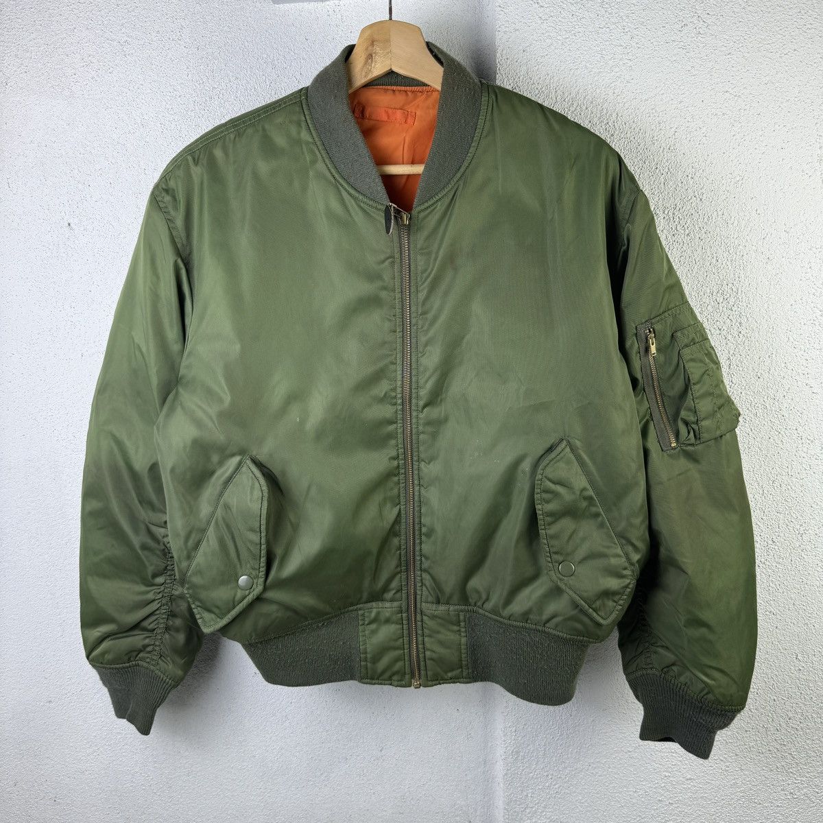 Japanese Brand Japanese Brand Mizujin Bomber Flight MA-1 Jacket Size US M / EU 48-50 / 2 - 8 Thumbnail