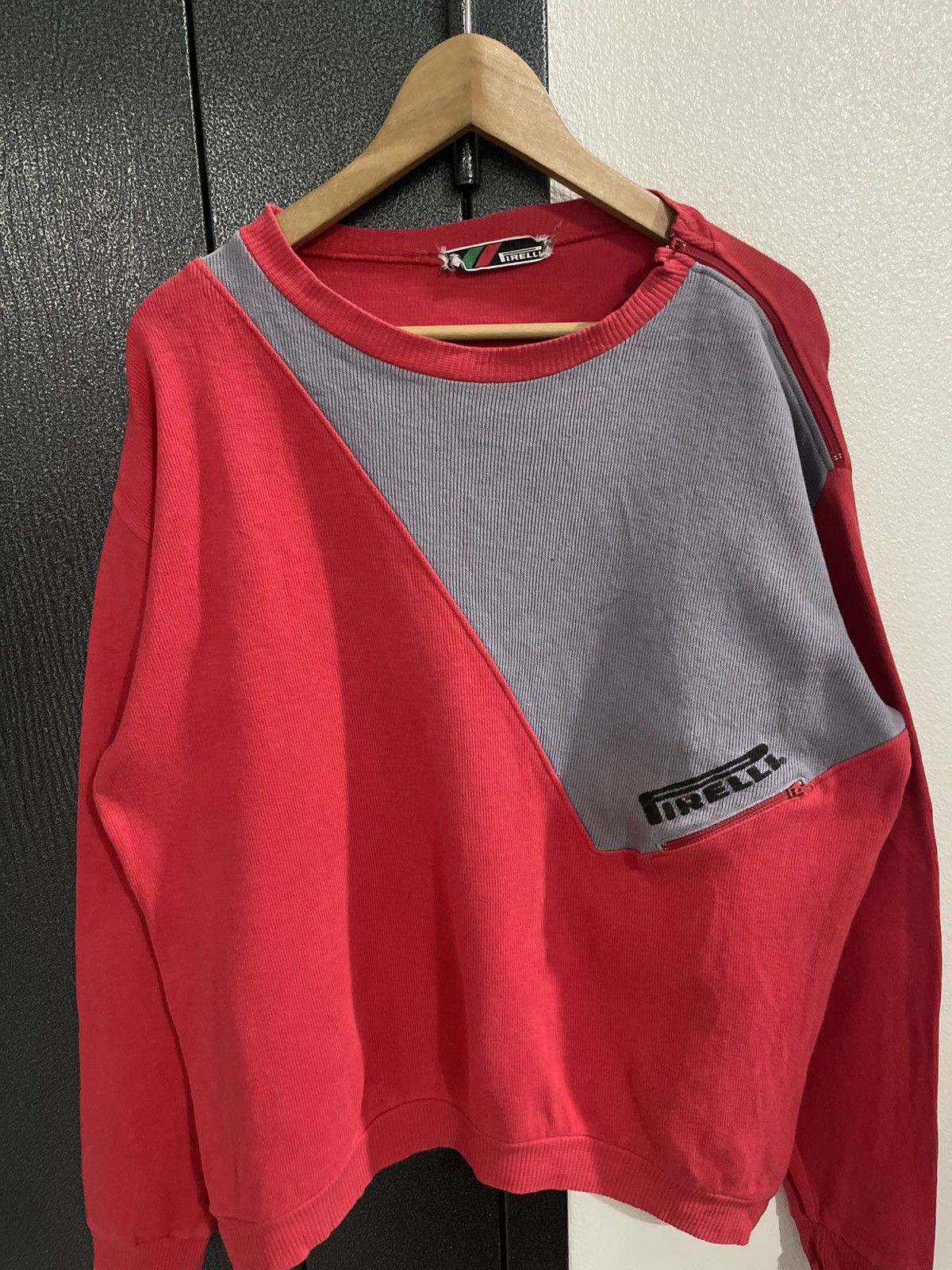 Pirelli Vintage Pirelli Racing Sweatshirt Size US XL / EU 56 / 4 - 4 Thumbnail