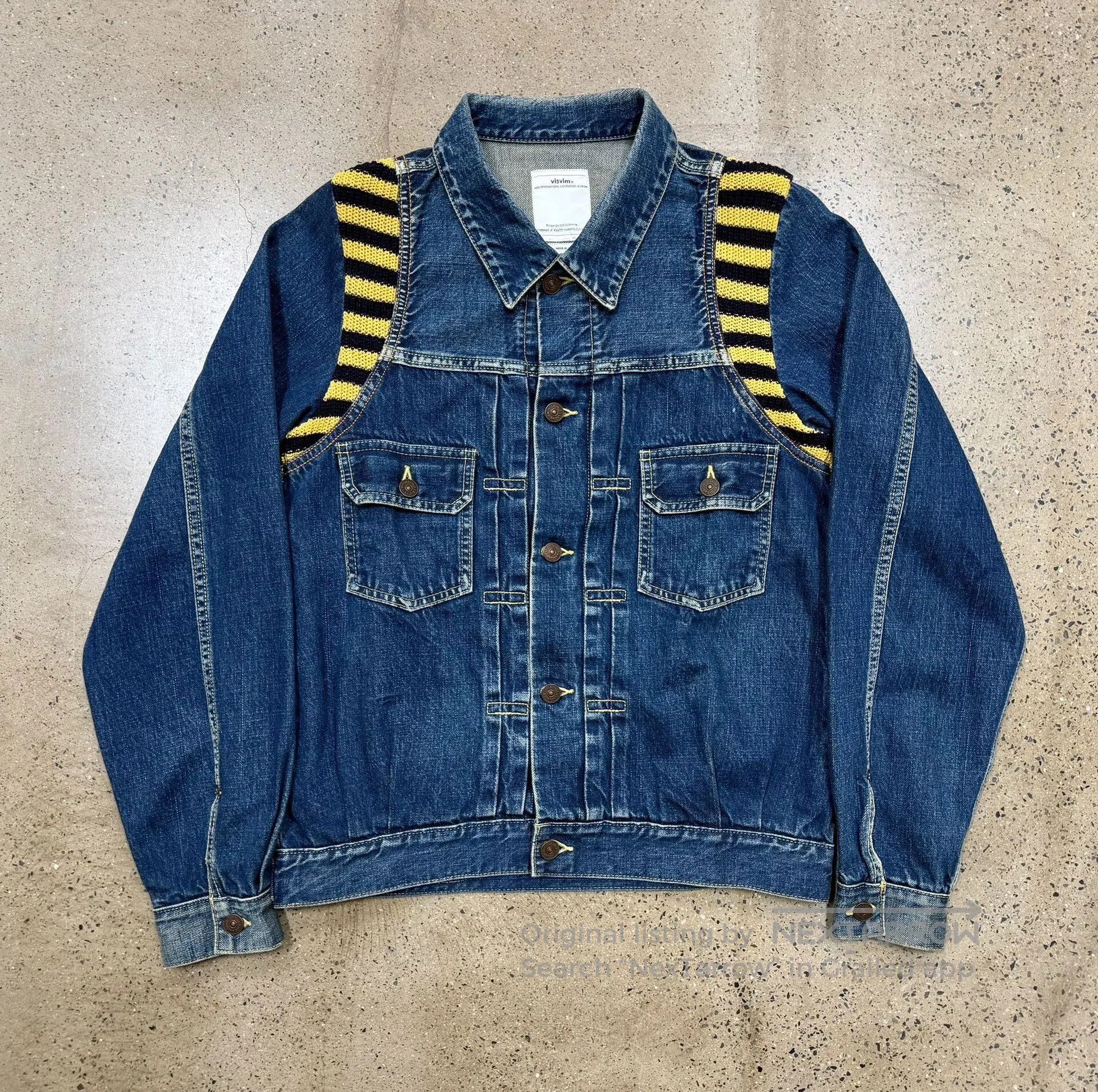 Visvim Visvim 101 Jkt Jumbo Denim Jacket. Size US S / EU 44-46 / 1 - 1 Thumbnail