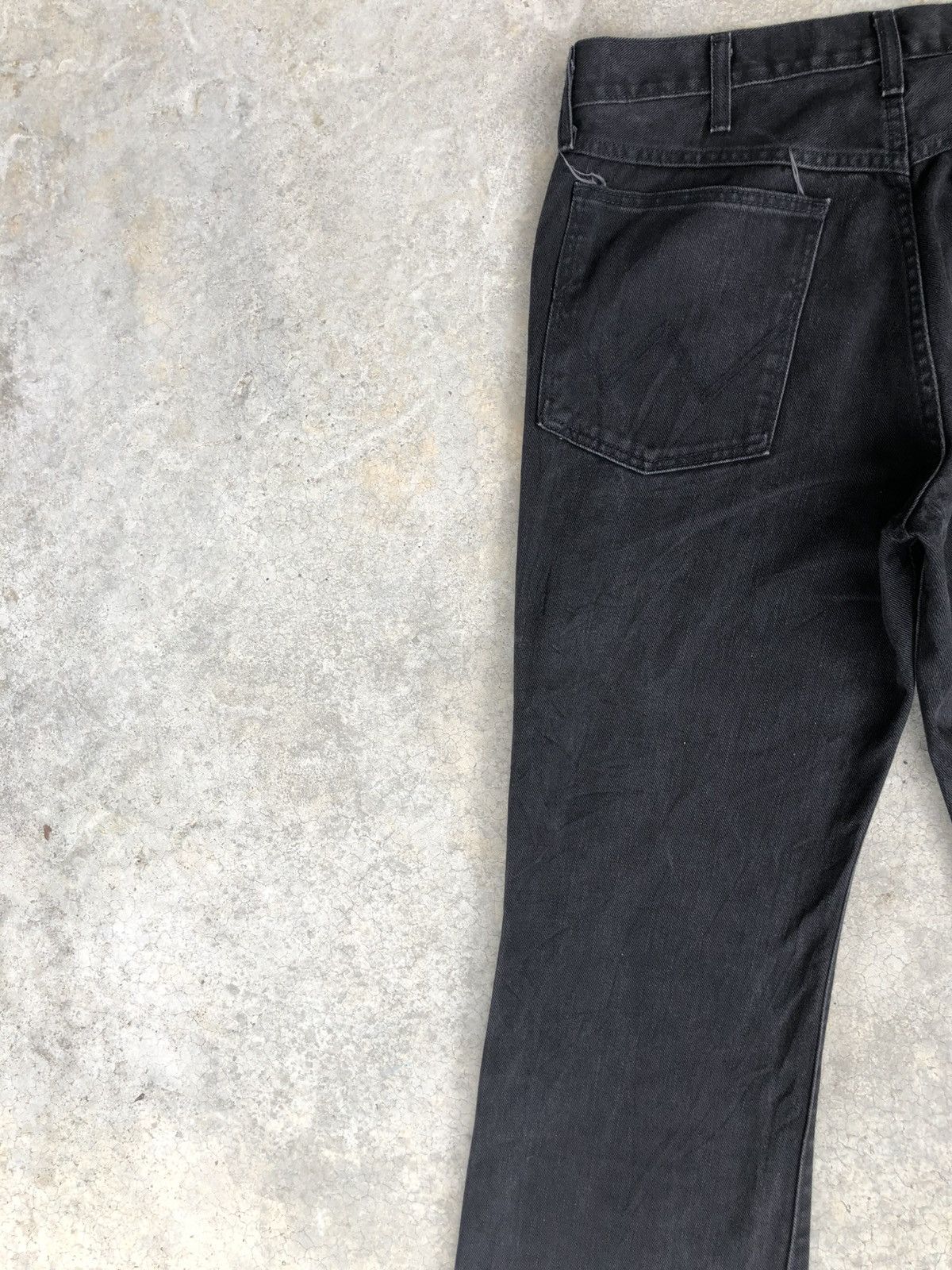 If Six Was Nine Y2k Wrangler Flared Jeans Distressed Jeans Size US 32 / EU 48 - 9 Thumbnail