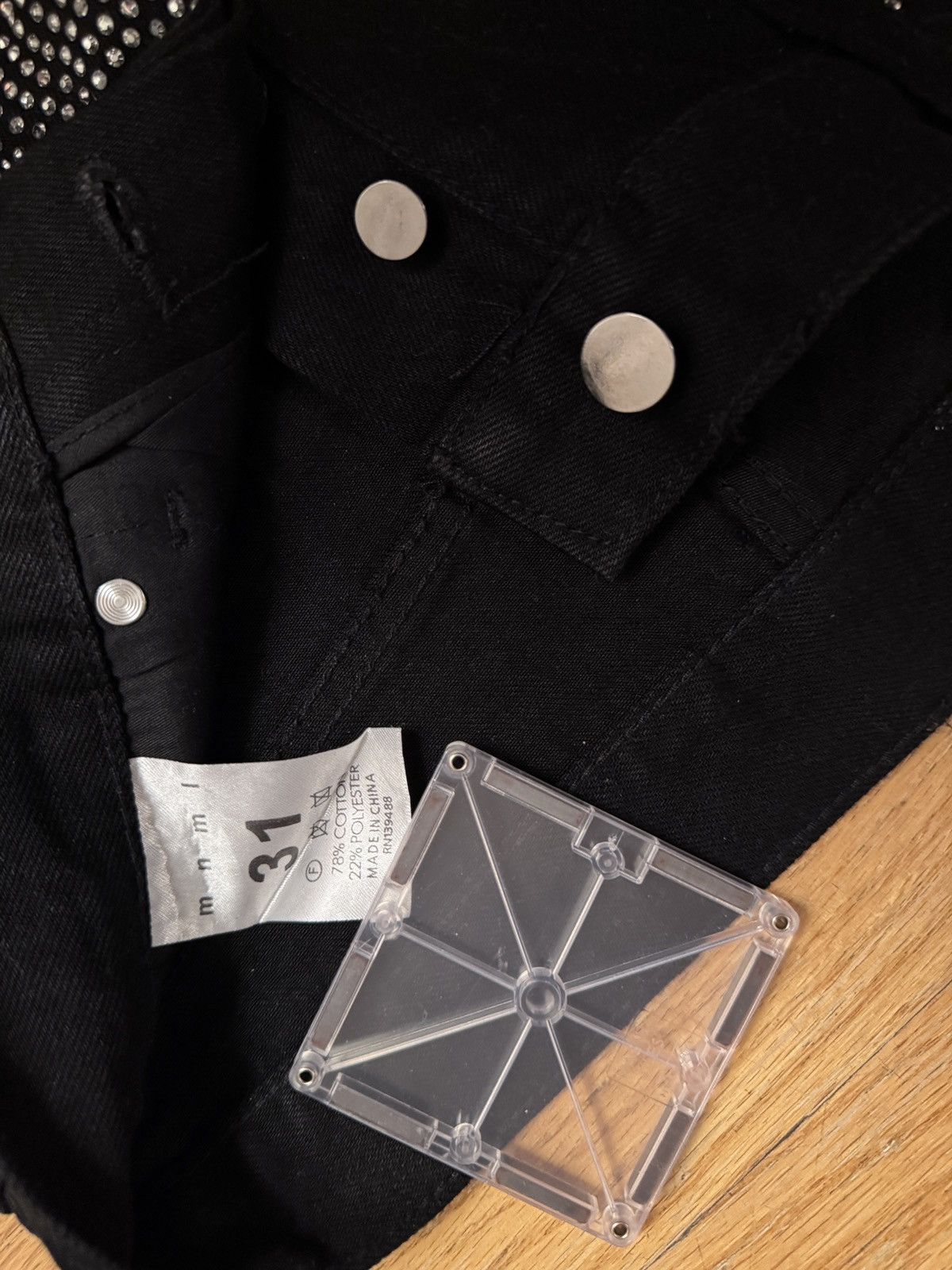 MNML Mnml gem skeleton denim Size US 31 - 3 Thumbnail