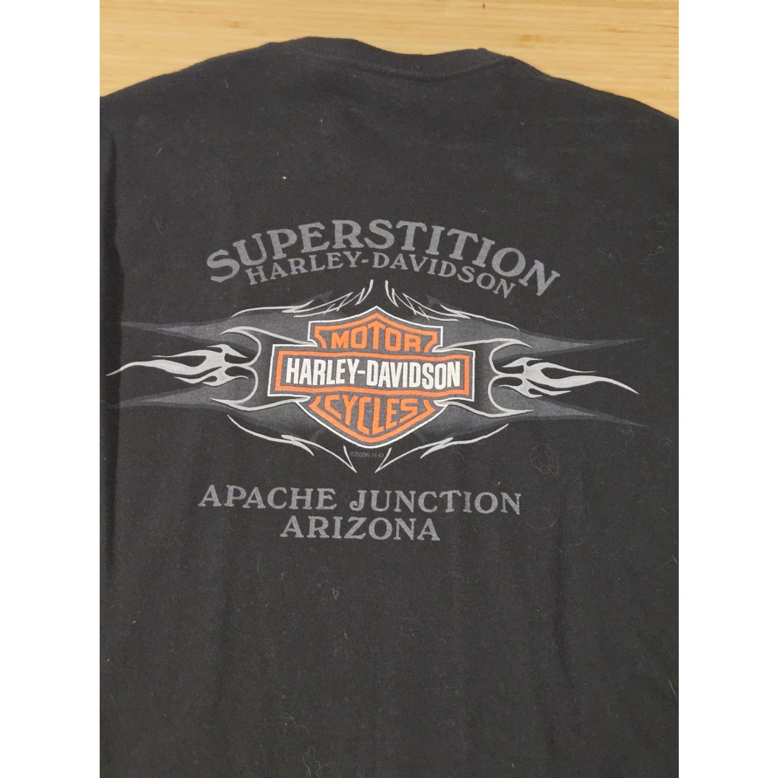 Harley Davidson VINTAGE Harley-Davidson Shirt Mens S Black Harley Wild Joker Motorcycle USA 2004 Graphic Print Crew Neck Cotton T-Shirt Short Sleeve Size US S / EU 44-46 / 1 - 5 Thumbnail
