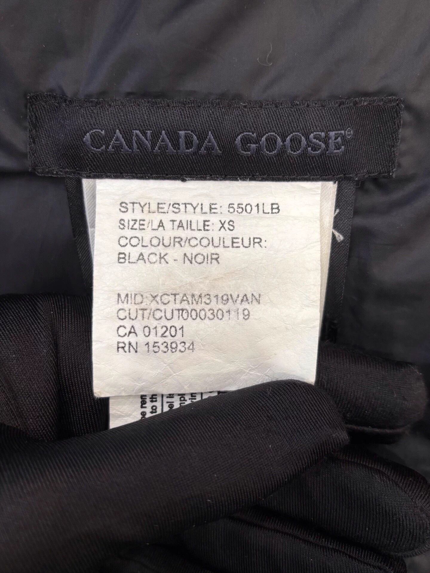 Canada Goose Canada Goose Brookvale women's black logo puffer XS Size XS / US 0-2 / IT 36-38 - 7 Thumbnail