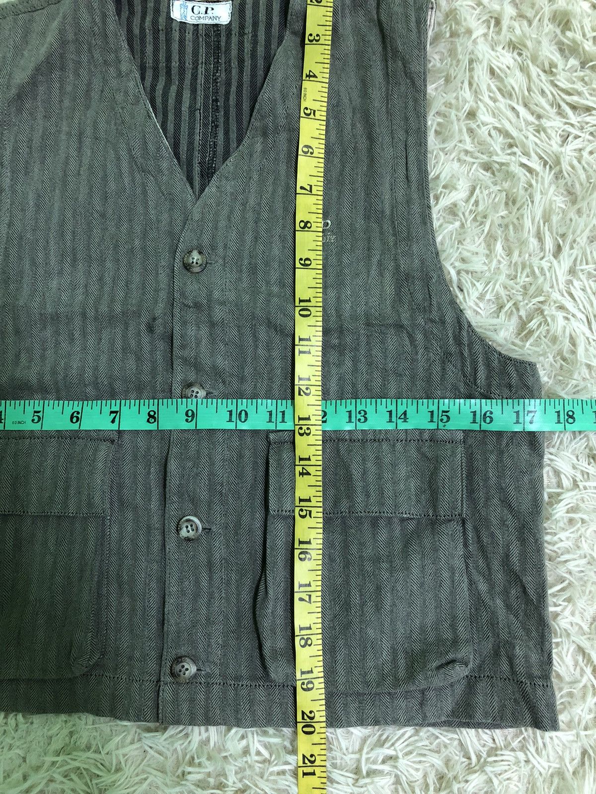 C.P. Company × Indigo × Massimo Osti Vintage C.P. Company Vest Jacket Size US S / EU 44-46 / 1 - 8 Thumbnail