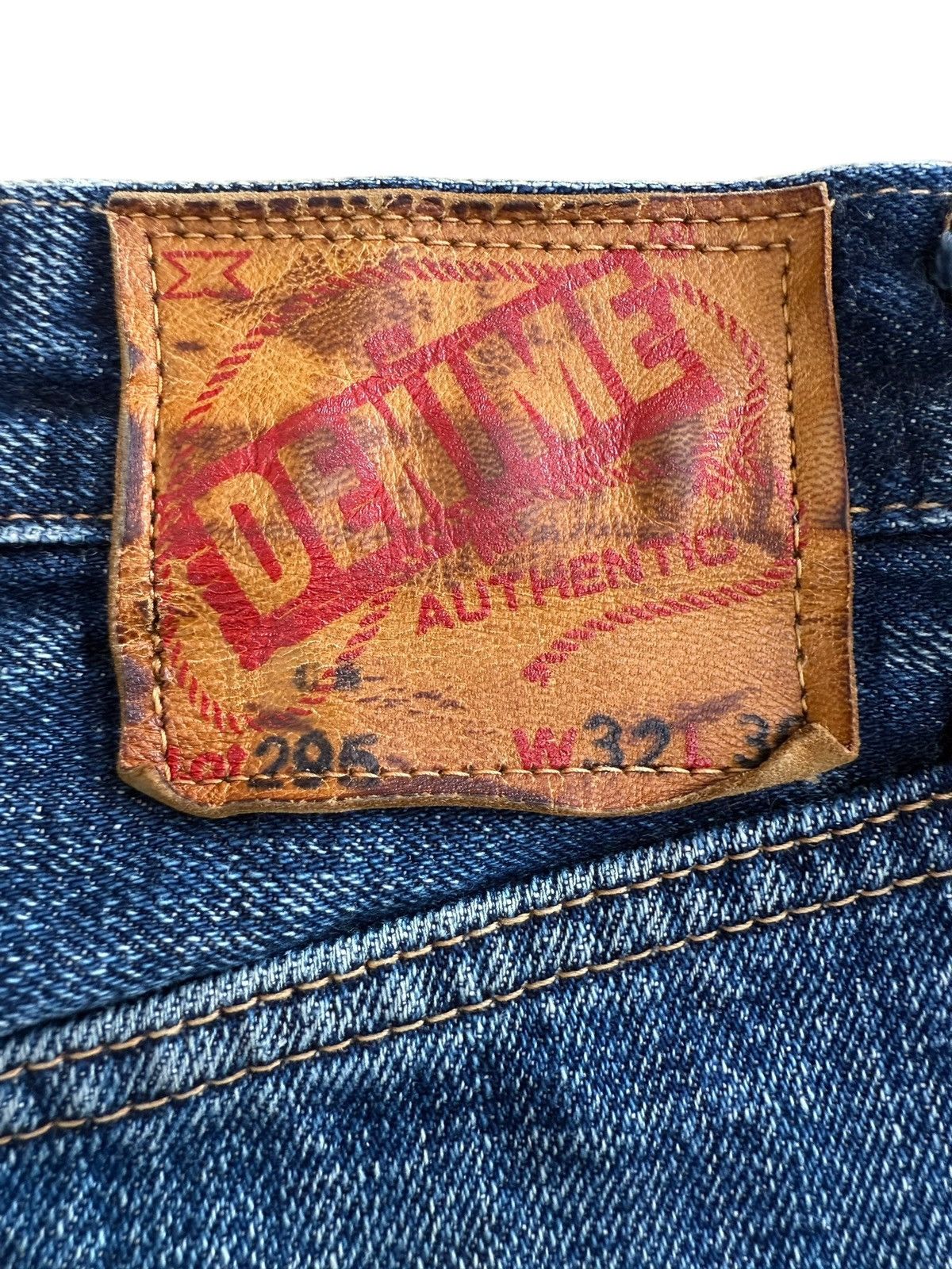 Denime Vintage Denime Japan Blue Faded Loose Style Jeans Size US 32 / EU 48 - 7 Thumbnail