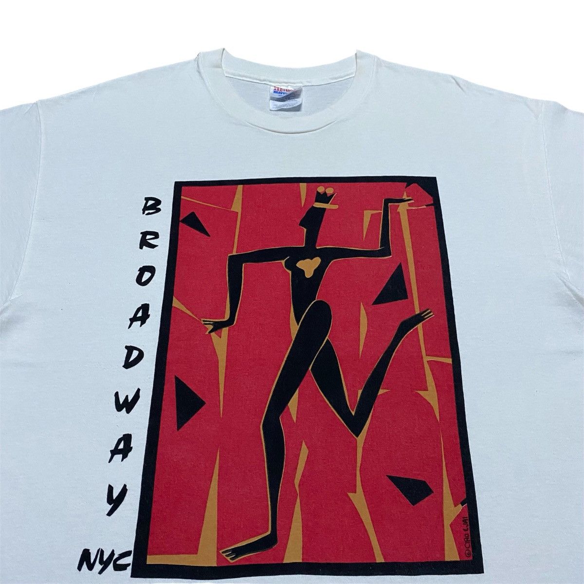 Vintage Rare‼️🔥Vintage 90's Soho Art NYC T-Shirt Size US L / EU 52-54 / 3 - 3 Thumbnail