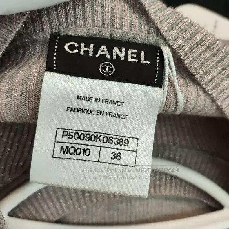 Chanel Chanel Grey and pink sweater Size XS / US 0-2 / IT 36-38 - 3 Thumbnail