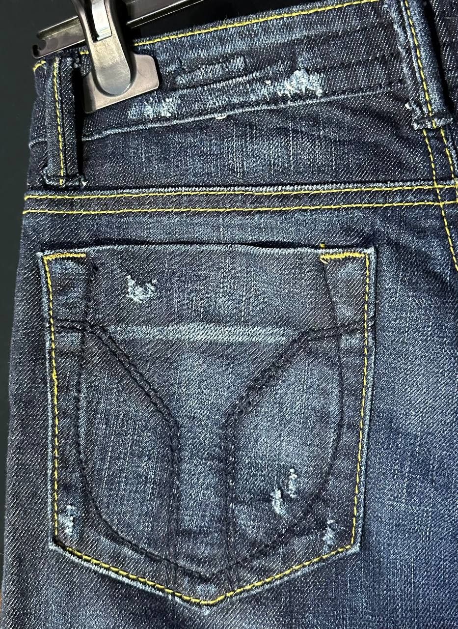 Miss Sixty Miss Sixty Wilkie Jeans MISS60 Flare Leg Stretch Boho Y2K Size 28" / US 6 / IT 42 - 4 Thumbnail